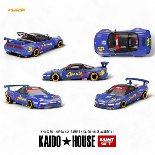 (Pre-Order) KAIDO Honda NSX TAMIYA x KAIDO HOUSE AVANTE V1 1:64 - for just $29.99! 