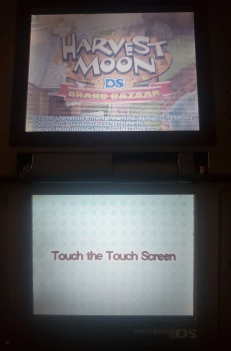 Harvest Moon DS Grand Bazaar Video Game Nintendo DS 2010 - for just $19.99! 
