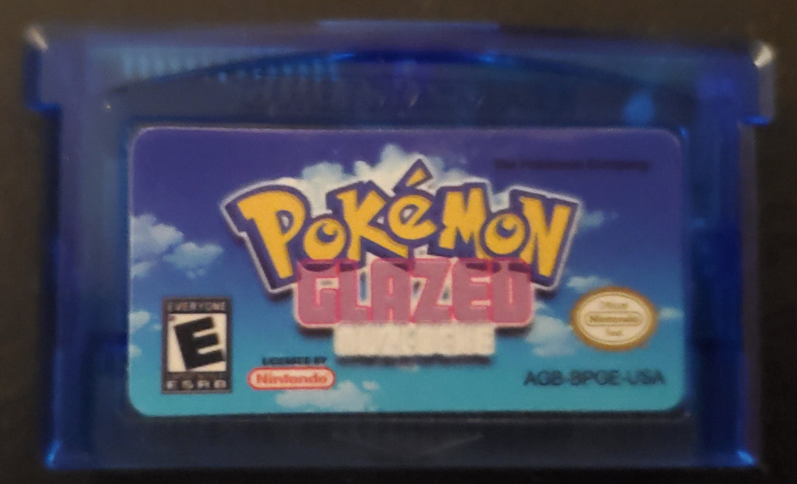 Pokemon Glazed GBA ROM Hack Video Game Custom Gameboy Advance - for just $18.49! 