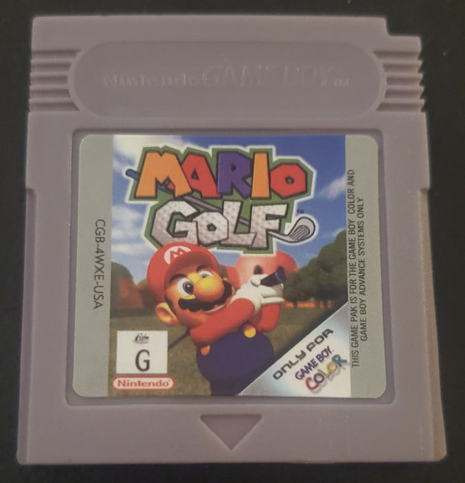 Mario Golf GBC Video Game Catridge Gameboy Color 1999 - for just $15! 