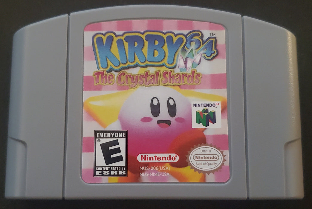 Kirby 64 The Crystal Shards N64 Nintendo 64 Video Game Cartridge 2000 - for just $21.99! 