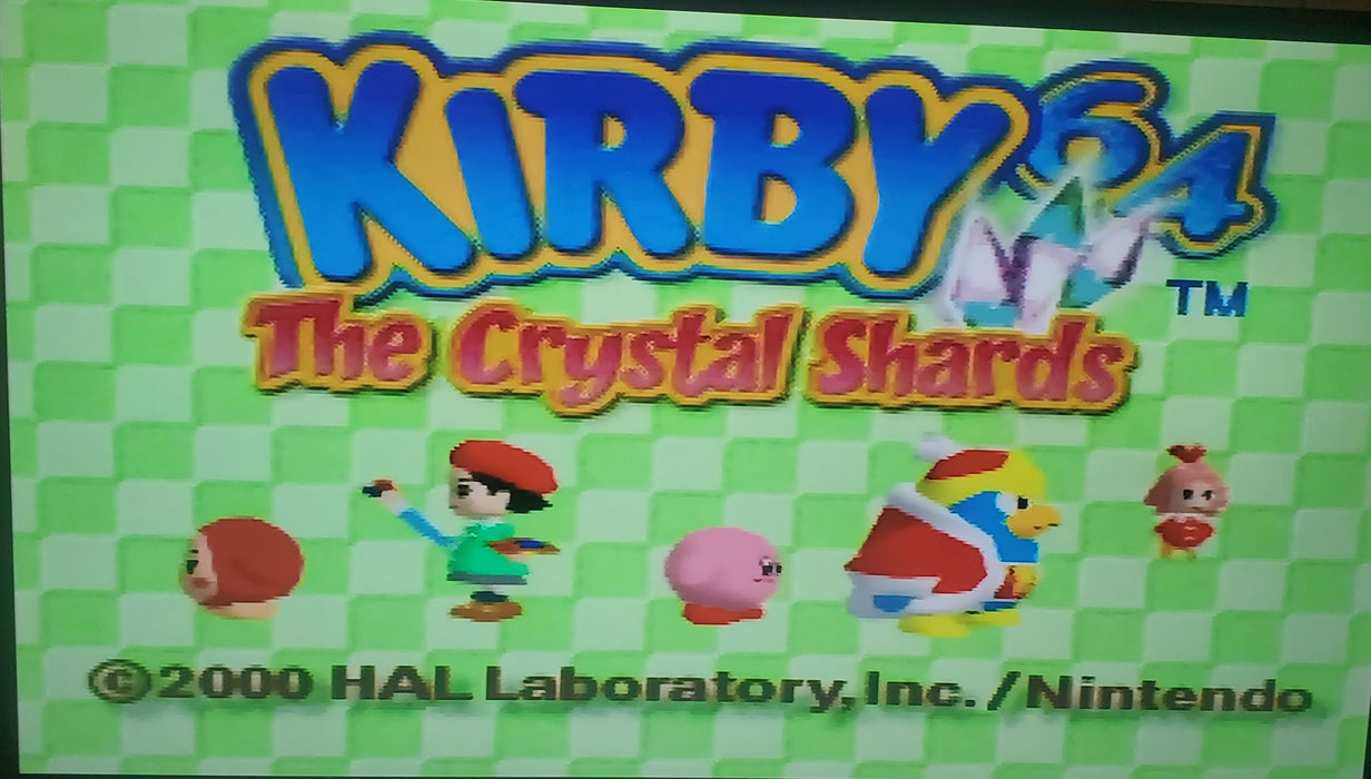 Kirby 64 The Crystal Shards N64 Nintendo 64 Video Game Cartridge 2000 - for just $21.99! 