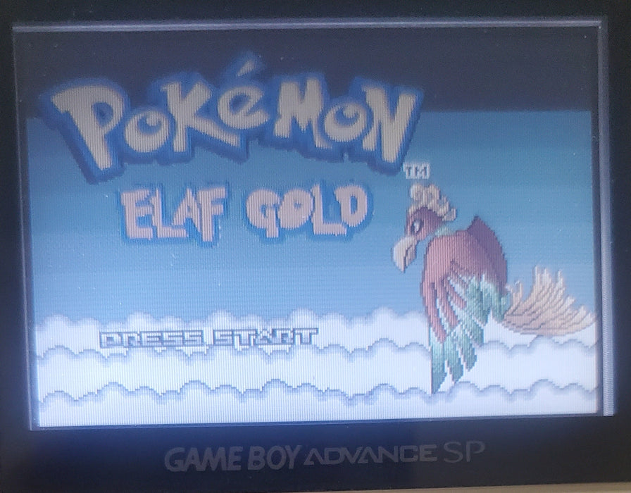 Pokemon Elaf Gold GBA Custom Pokemon ROM Hack Video Game Boy Advance - for just $18.49! 