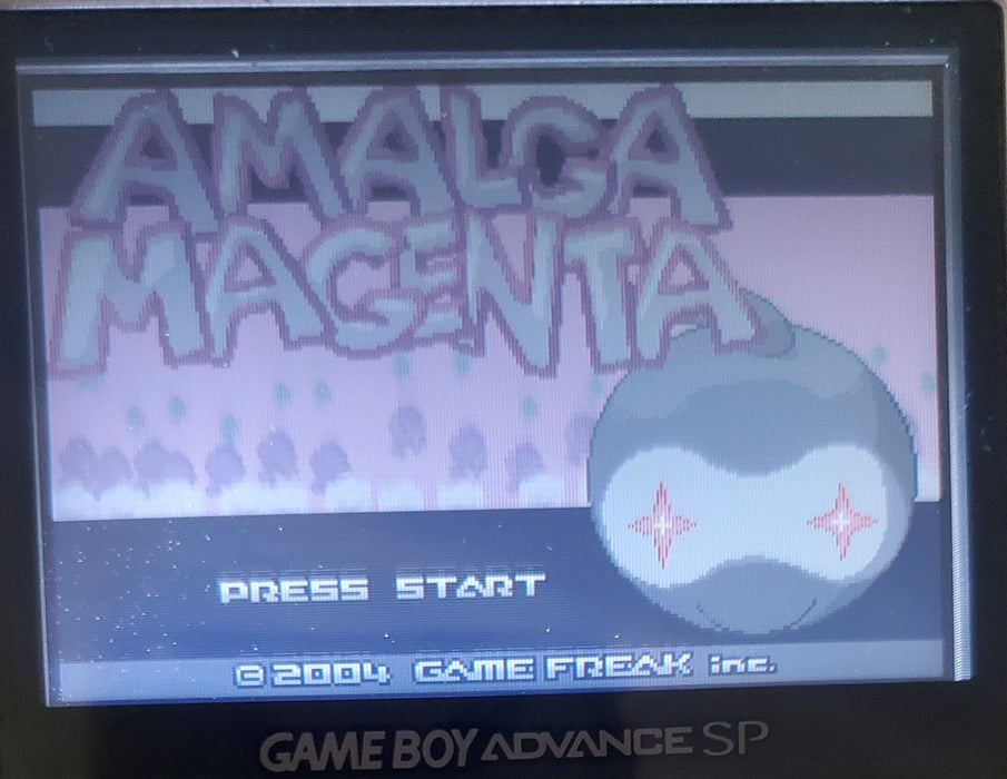 Pokemon Amalga Magenta GBA Custom Pokemon ROM Hack Video Game Boy Advance - for just $18.49! 