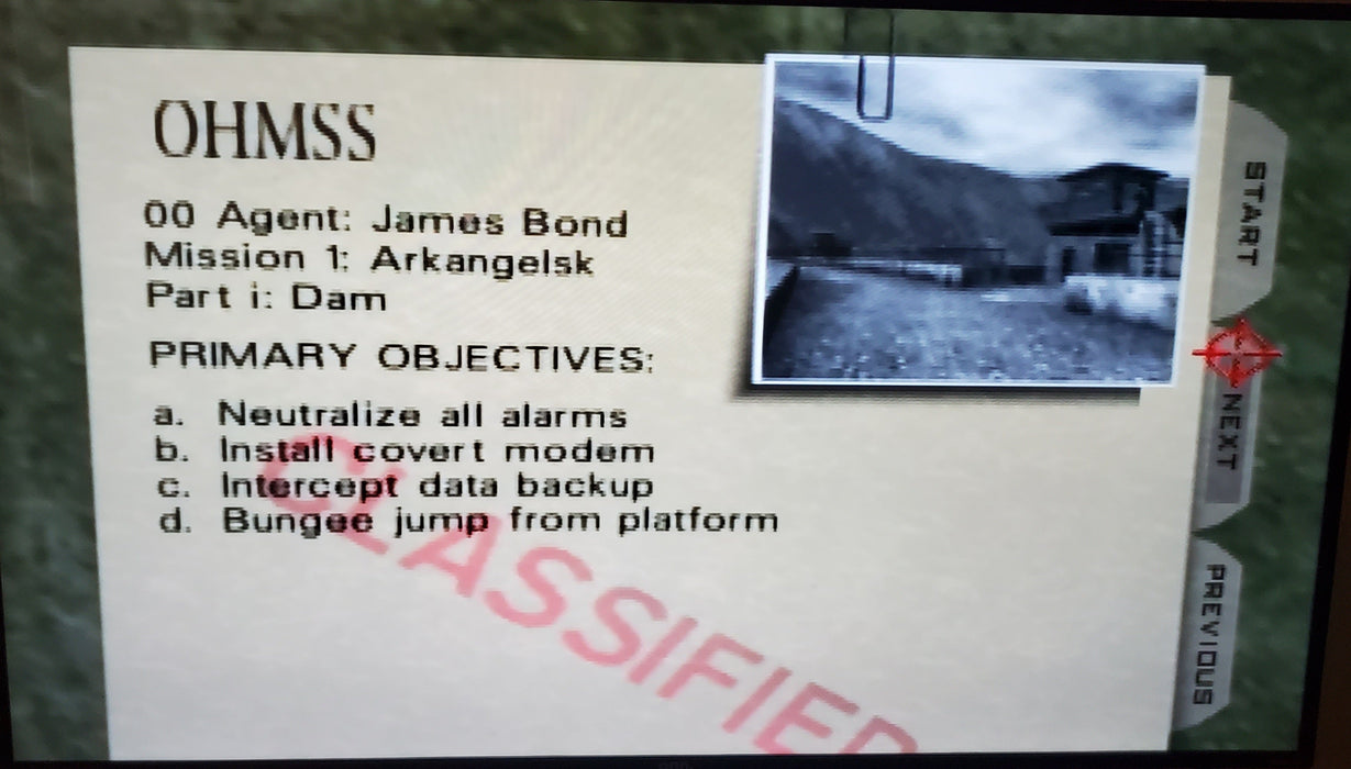 Goldeneye 007 N64 Nintendo 64 Video Game Cartridge - for just $21.99! 