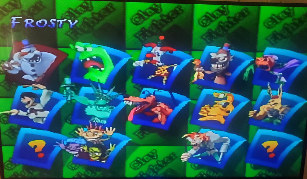 Clay Fighter Sculptor's Cut N64 Nintendo 64 Video Game Cartridge 1998 - for just $21.99! 