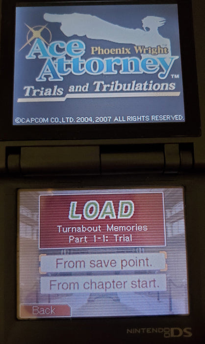 Phoenix Wright: Ace Attorney - Trials and Tribulations Video Nintendo DS - for just $20.99! 