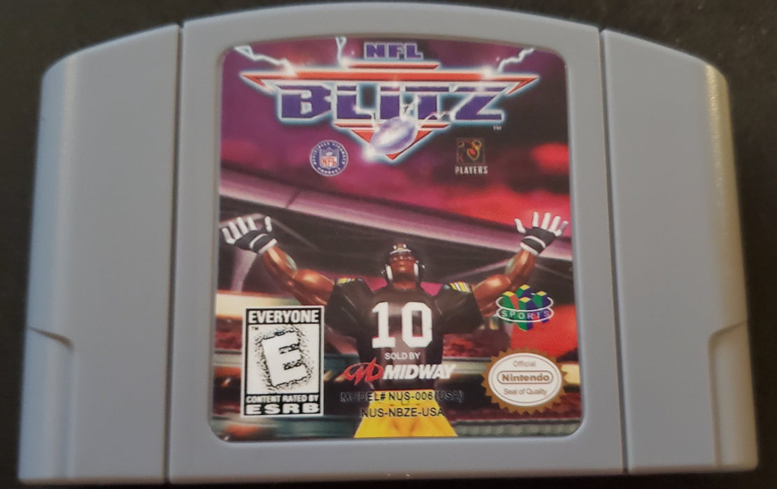 NFL Blitz N64 Nintendo 64 Video Game Cartridge 1998 - for just $21.99! 
