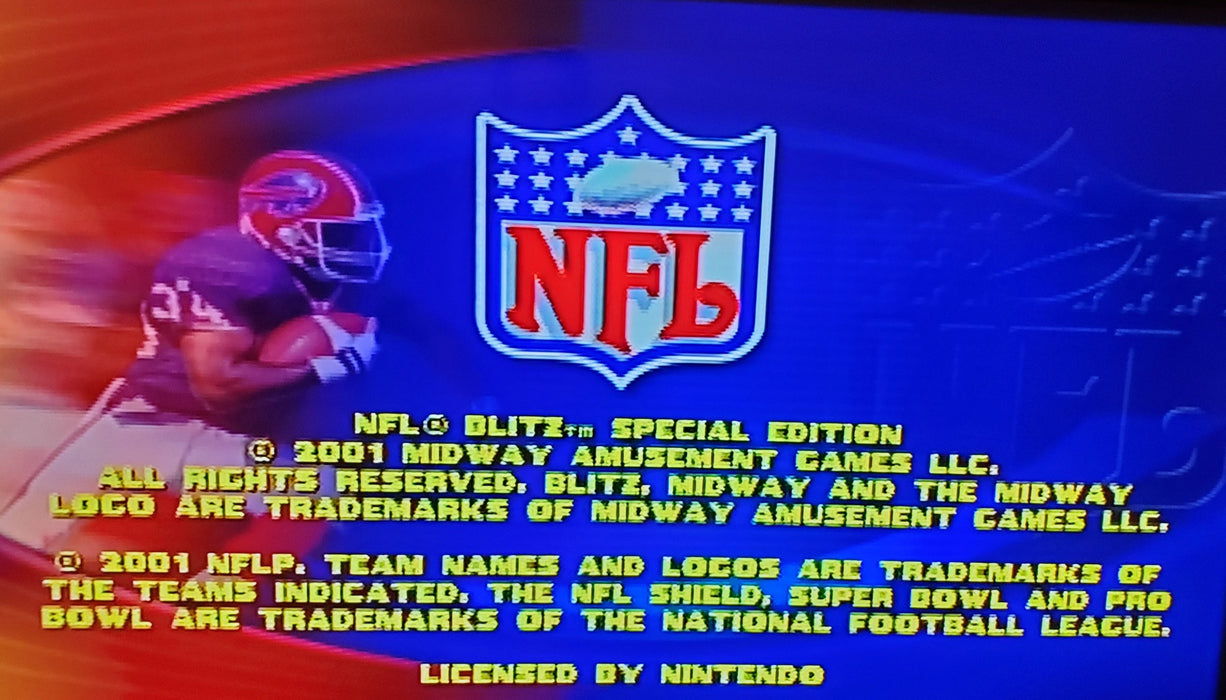 NFL Blitz N64 Nintendo 64 Video Game Cartridge 1998 - for just $21.99! 
