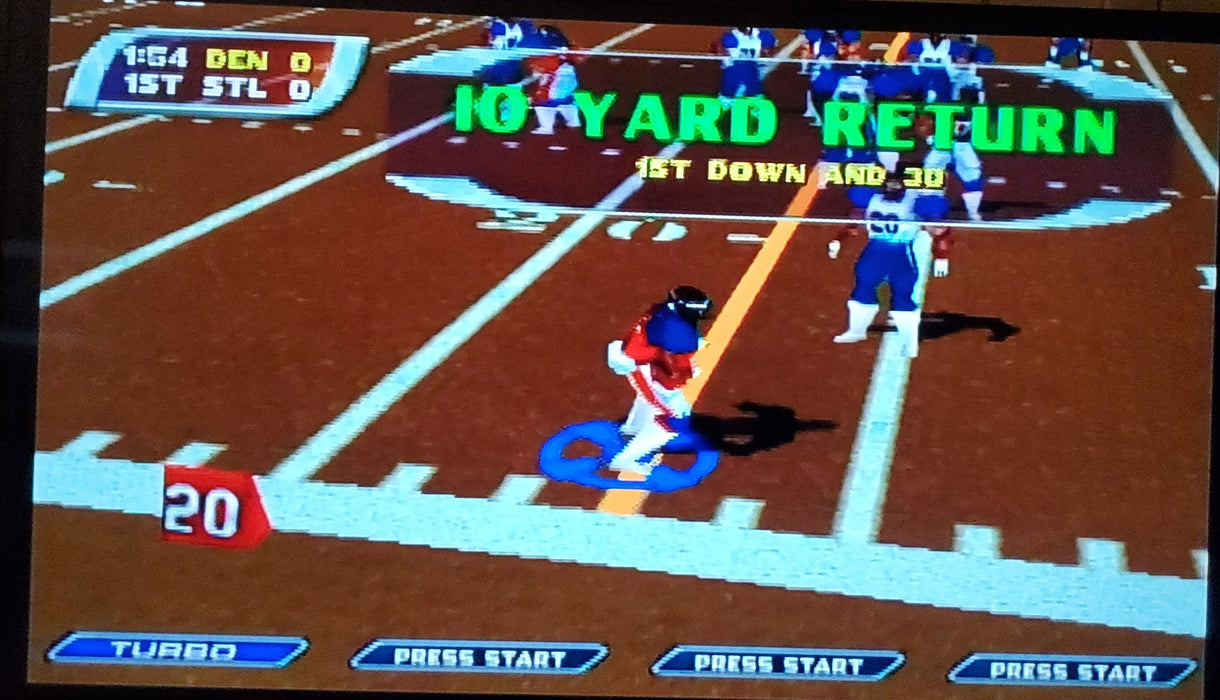 NFL Blitz N64 Nintendo 64 Video Game Cartridge 1998 - for just $21.99! 