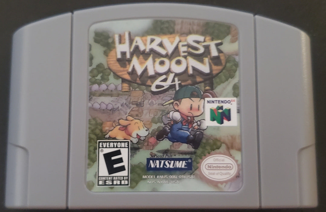 Harvest Moon 64 N64 Nintendo 64 Video Game Cartridge 1999 - for just $23.99! 