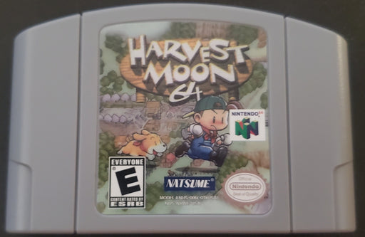 Harvest Moon 64 N64 Nintendo 64 Video Game Cartridge 1999 - for just $21.99! 