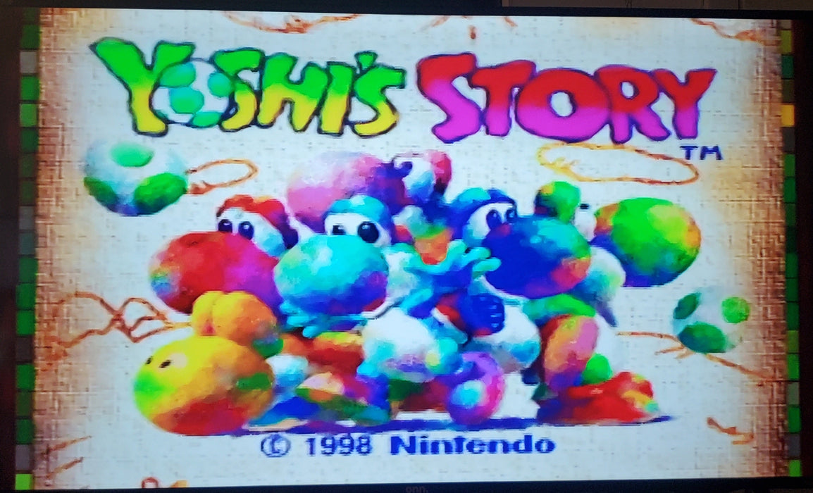 Yoshi's Story N64 Nintendo 64 Video Game Cartridge 1998 - for just $21.99! 