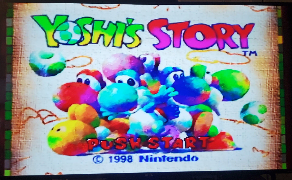 Yoshi's Story N64 Nintendo 64 Video Game Cartridge 1998 - for just $21.99! 