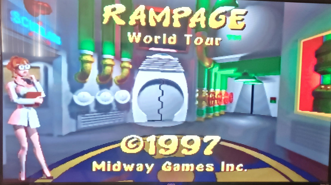 Rampage World Tour N64 Nintendo 64 Video Game 1998 - for just $20.99! 