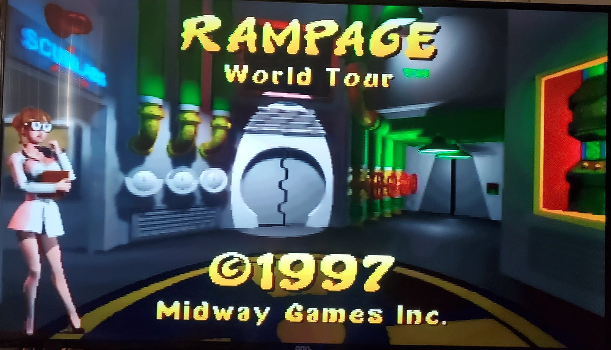 Rampage World Tour N64 Nintendo 64 Video Game 1998 - for just $20.99! 