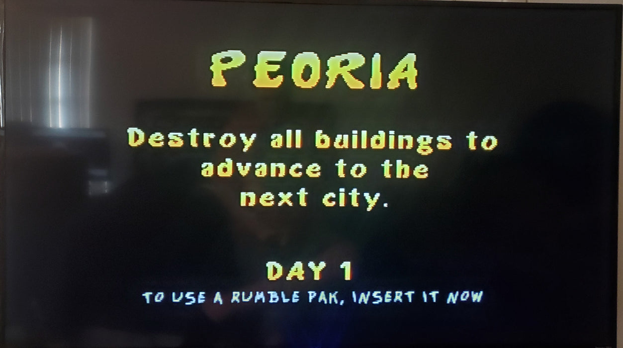 Rampage World Tour N64 Nintendo 64 Video Game 1998 - for just $20.99! 