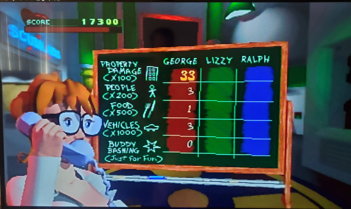 Rampage World Tour N64 Nintendo 64 Video Game 1998 - for just $20.99! 