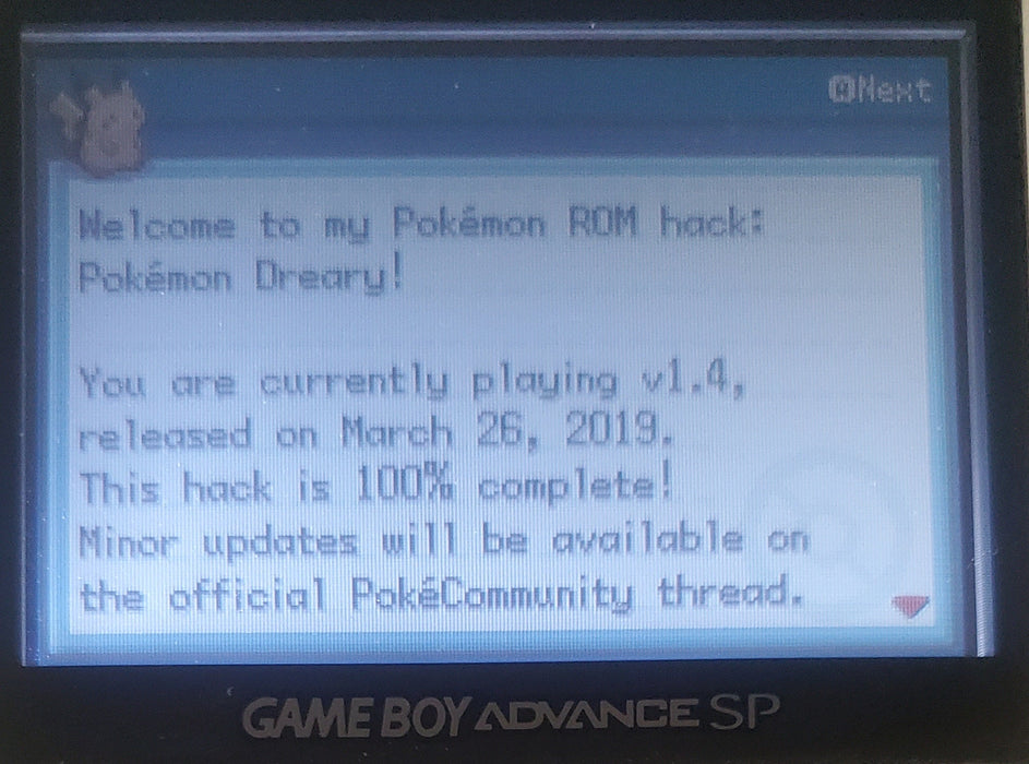 Pokemon Dreary GBA ROM Hack Video Game Boy Advance - for just $18.49! 