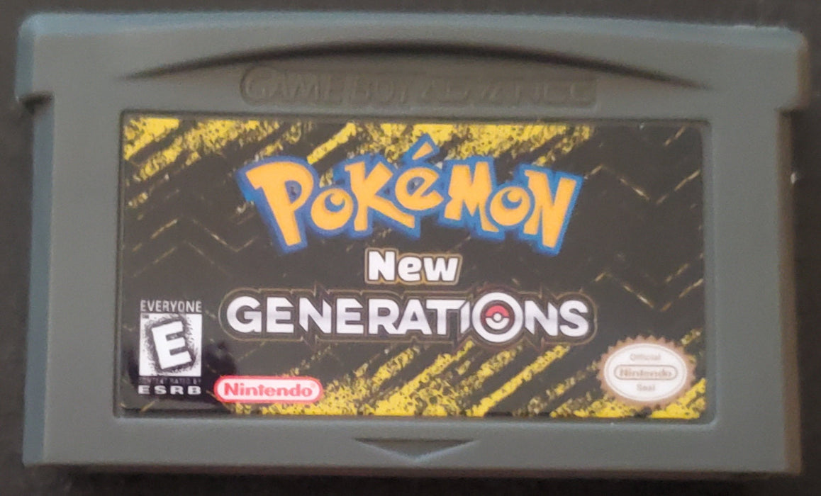 Pokemon New Generations GBA Pokemon ROM Hack Video Game Boy Advance - for just $18.49! 