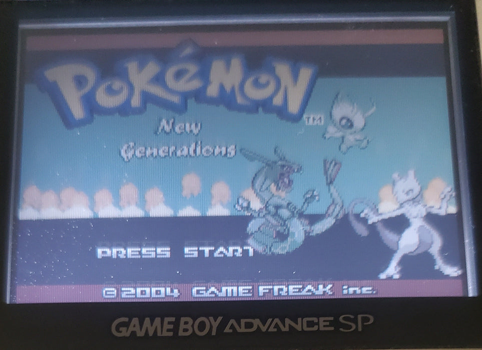Pokemon New Generations GBA Pokemon ROM Hack Video Game Boy Advance - for just $18.49! 