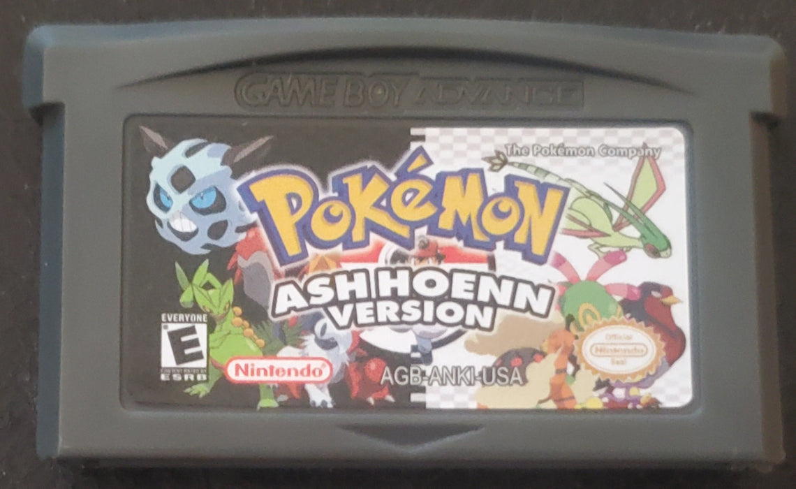 Pokemon Ash Hoenn GBA Video Game Rare GameBoy Advance Custom ROM - for just $18.49! 