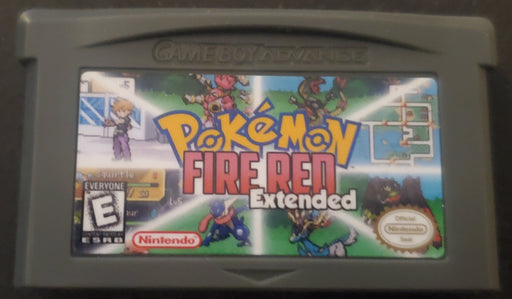 Pokemon FireRed Extended GBA ROM Hack Video Game Boy Advance - for just $18.49! 