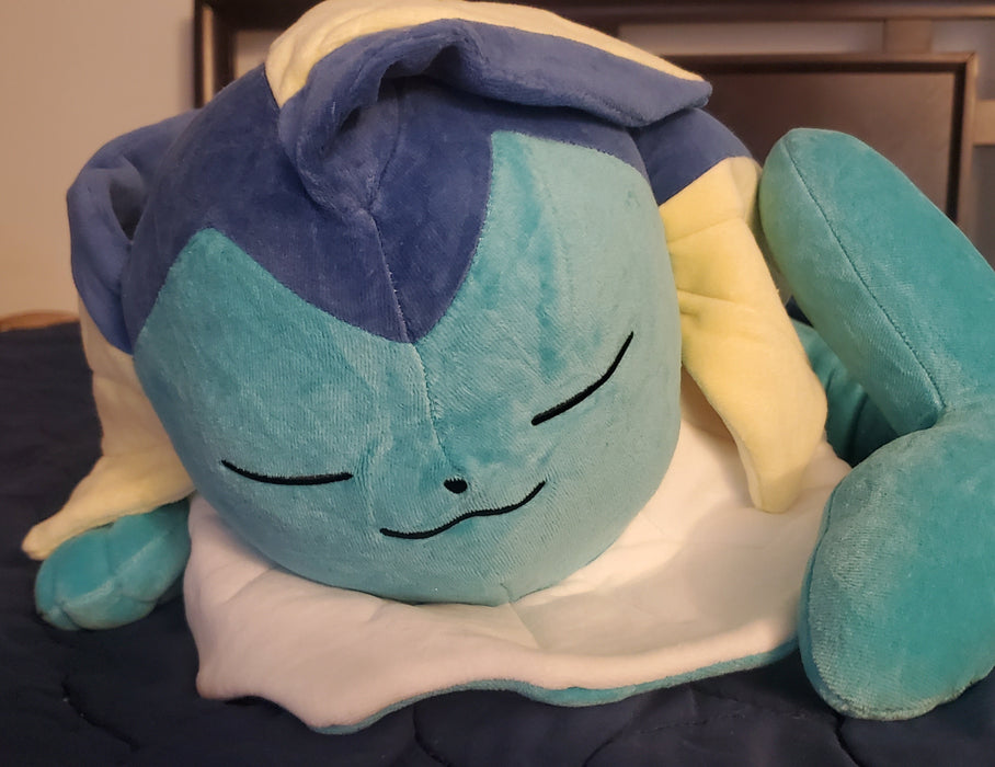 Pokemon Center Vaporeon Sleeper Plush Eeveelutions Plush Rare Authentic - for just $92.99! 