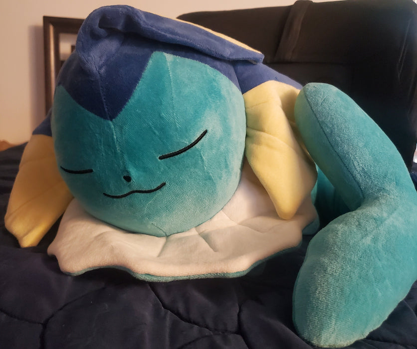 Pokemon Center Vaporeon Sleeper Plush Eeveelutions Plush Rare Authentic - for just $92.99! 