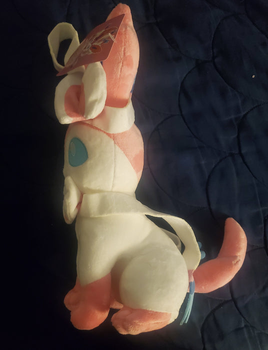 Pokemon Sylveon Plush Soft Stuffed Doll Toys Cute Kids Toy 13 Inch - for just $17.99! 