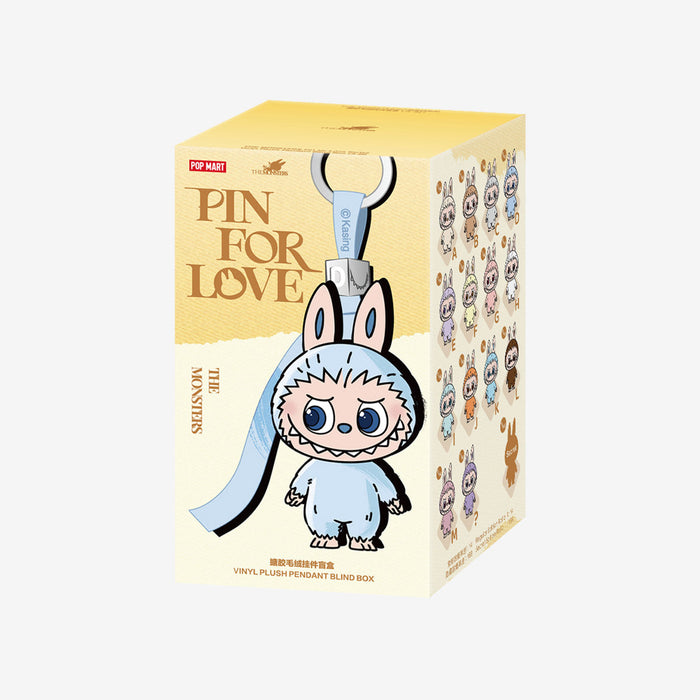 LABUBU THE MONSTERS Pin for Love Series-Vinyl Plush Pendant Blind Box (A-M) (1 Blind Box) - for just $29.99! 