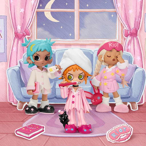 POP MART Lil Peach Riot Sleepover Series Blind Box Figure - for just $24.99! 
