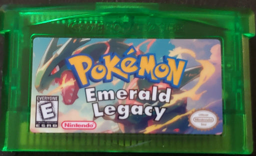 Pokemon Emerald Legacy GBA Pokemon ROM Hack Video Game Boy Advance - for just $17.49! 