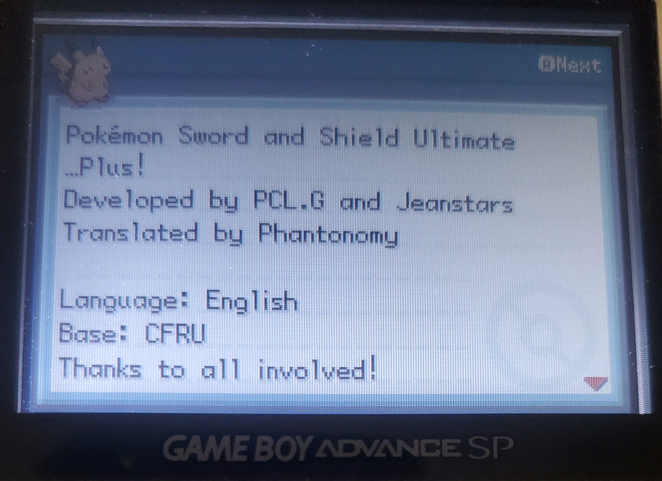 Pokemon Sword & Shield Ultimate Plus GBA Pokemon ROM Hack Game Boy Advance - for just $19.49! 