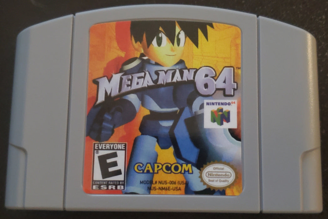 Mega Man 64 N64 Nintendo 64 Video Game Cartridge 2001 - for just $21.99! 
