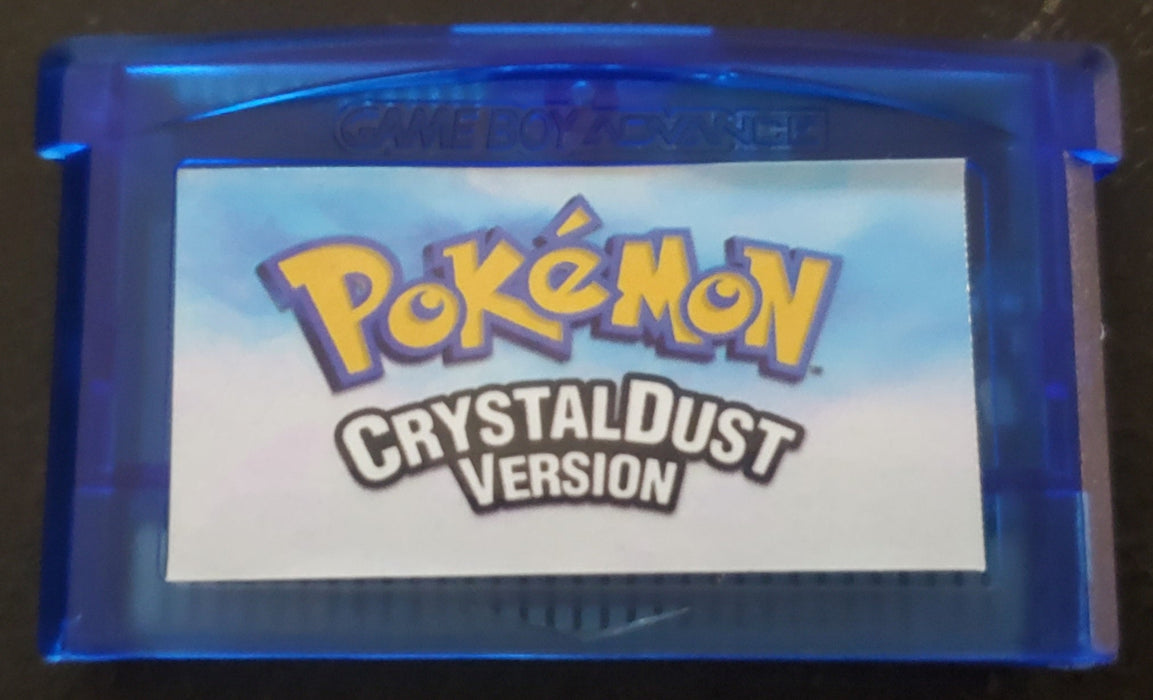 Pokemon CrystalDust GBA ROM Hack Video Game Boy Advance - for just $18.49! 