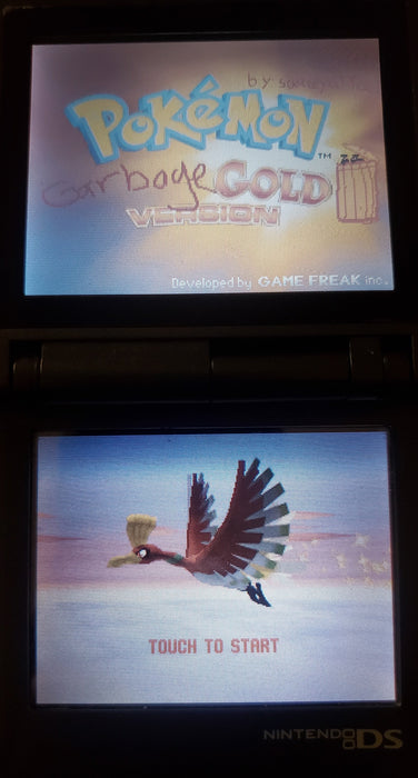 Pokemon GarbageGold NDS Nintendo DS Custom ROM Hack Video Game - for just $26.99! 