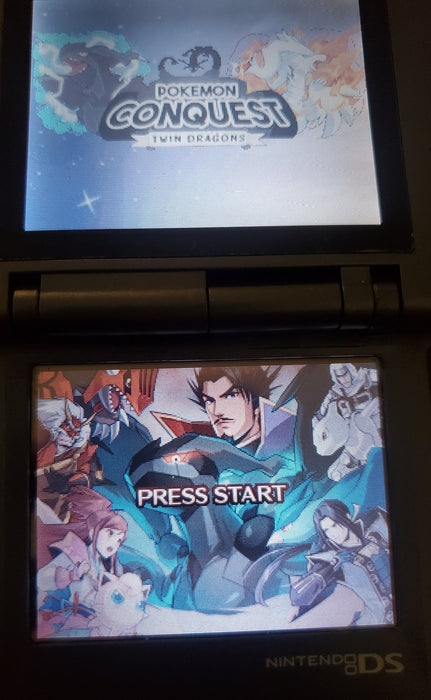 Pokemon Conquest Twin Dragons NDS Nintendo DS ROM Hack Video Game - for just $26.99! 