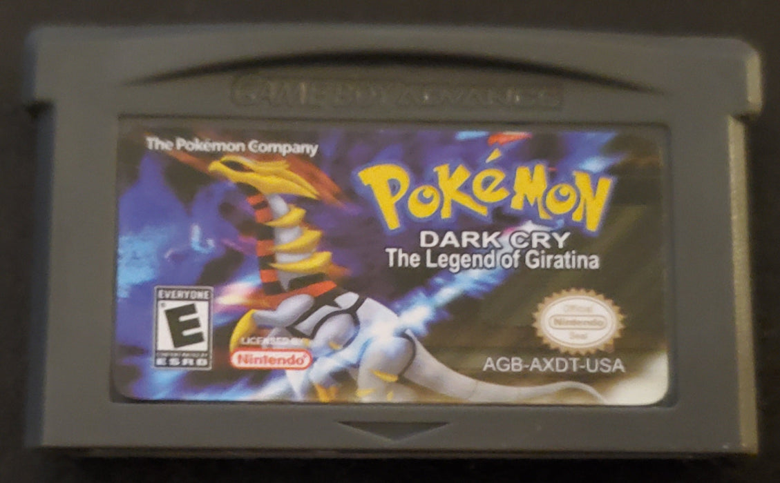 Pokemon DarkCry The Legend of Giratina GBA ROM Hack Game Boy Advance - for just $18.49! 