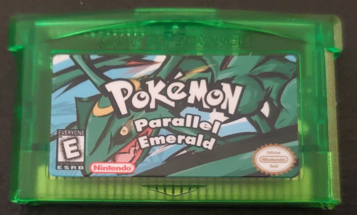 Pokemon Parallel Emerald GBA ROM Hack Video Game Boy Advance - for just $18.49! 