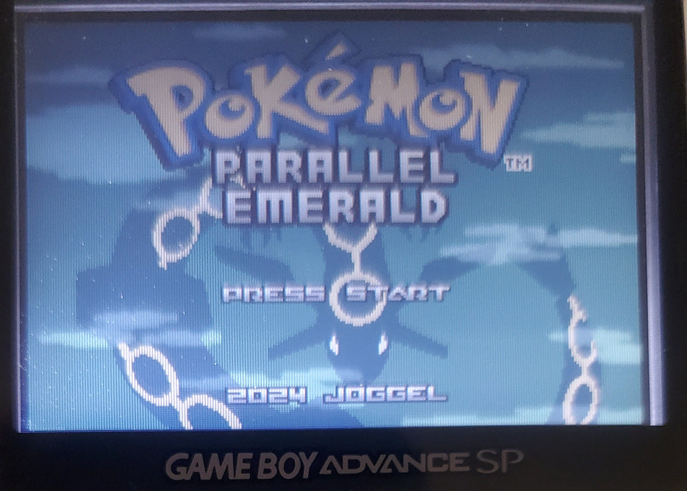 Pokemon Parallel Emerald GBA ROM Hack Video Game Boy Advance - for just $18.49! 