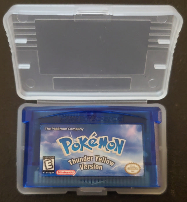 Pokemon Thunder Yellow GBA ROM Hack Video Game Custom Gameboy Advance - for just $18.49! 