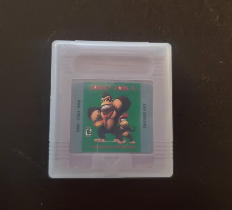 Donkey Kong 5 A Journey Over Time and Space Gameboy Color GBC Video Game Catridge - for just $14! 