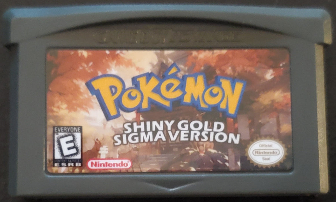 Pokemon ShinyGold Sigma GBA Video Game ROM Game Boy Advance - for just $18.49! 
