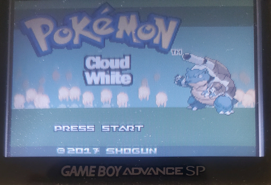 Pokemon Cloud White 3 GBA ROM Hack Video Game Boy Advance - for just $18.49! 