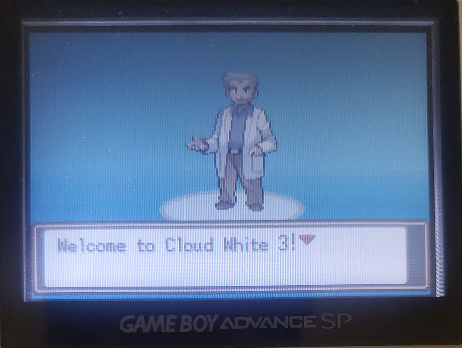 Pokemon Cloud White 3 GBA ROM Hack Video Game Boy Advance - for just $18.49! 