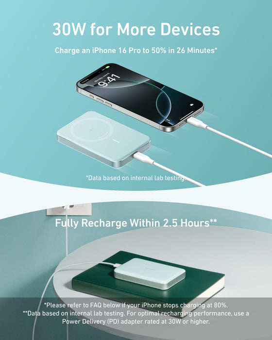 Anker MagGo Power Bank (10K, Slim) - for just $79.86! 