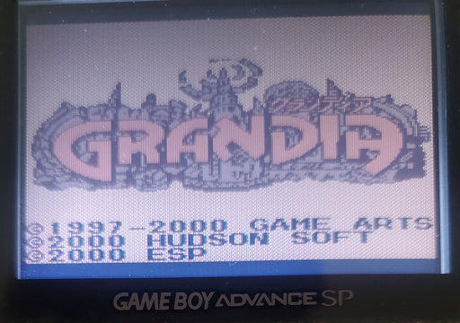Grandia Parallel Trippers GBC Video Game Catridge Gameboy Color - for just $15! 