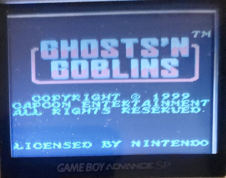Ghosts N Goblins GBC Video Game Catridge Gameboy Color 2000 - for just $15! 