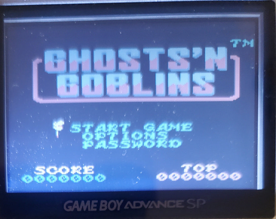 Ghosts N Goblins GBC Video Game Catridge Gameboy Color 2000 - for just $15! 